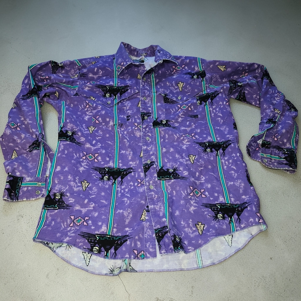 Vintage Wrangler Button Down Shirt